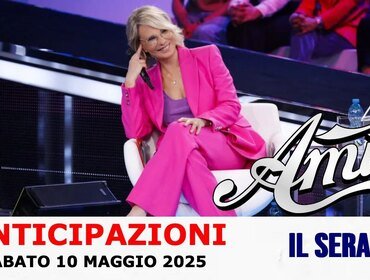 Anticipazioni Amici Serale sabato 10 maggio 2025: chi sono i finalisti, ospiti e spoiler