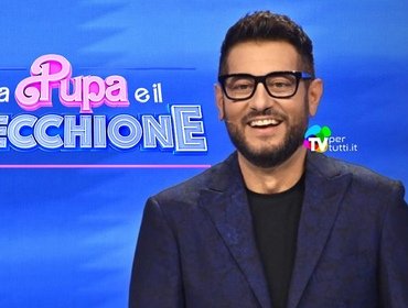 Enrico Papi pronto per La Pupa e il Secchione e spariti gli altri programmi