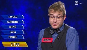 L’Eredità, Michele Ramadori perde il telefono alla Ghigliottina