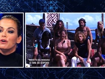 Isola, lite Sonia Bruganelli e Pietro che sbotta in diretta: «Vergognatevi»