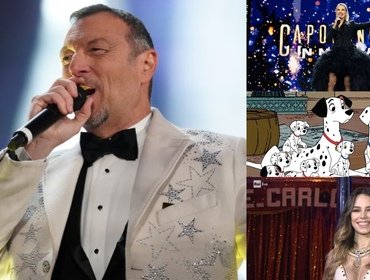 Ascolti tv ieri: botto choc L'Anno che Verrà, Amadeus umilia Panicucci