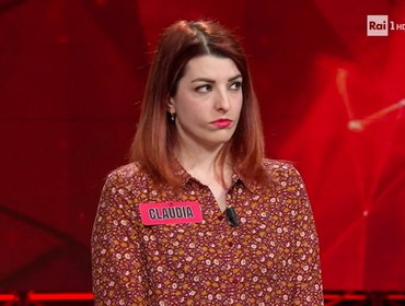L'eredità, Claudia ragguaglia il record: 'forse è capitato solo a Massimo Cannoletta'
