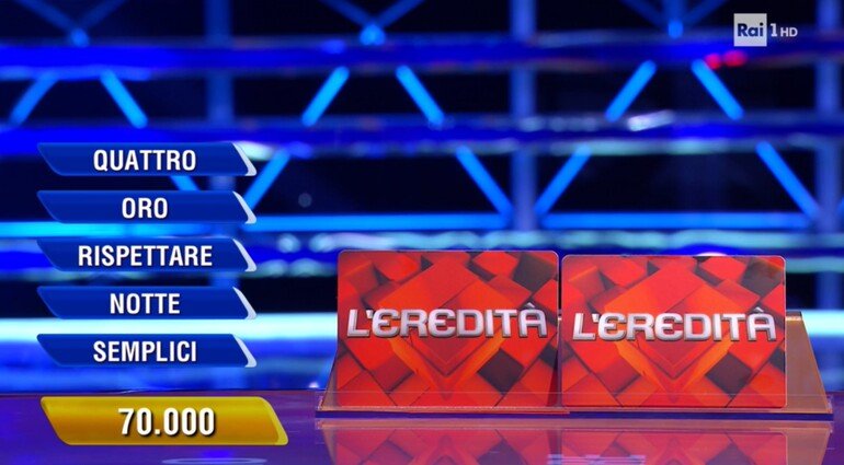 L'eredità, Marta scivola sui tempi e compie un gesto curioso 