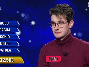 Ascolti TV 29 dicembre, L'Eredità segna un record ma il campione scivola sui 'fagioli'