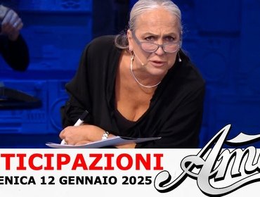 Anticipazioni Amici 12 gennaio 2025: Celentano litiga con giudice