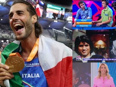 Ascolti tv ieri: Rai2 sfonda con l'oro di Tamberi, boom Estate in Diretta