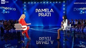 Domenica In, Pamela Prati parla di Mark Caltagirone: la reazione di Mara Venier
