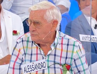 Ascolti TV 13 settembre, boom per Uomini e Donne con il 91enne che respinge Gemma Galgani