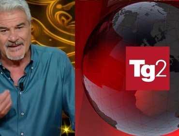 Pino Insegno flop: TG2 contro Il Mercante in Fiera per gli ascolti