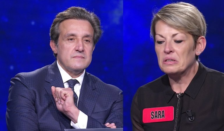 L'Eredità, la campionessa Sara a Flavio Insinna: 'Già ti odio'