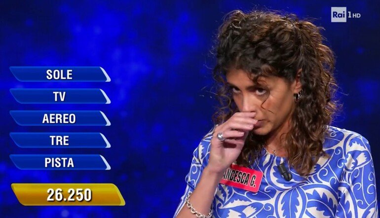 L'Eredità, Roberta torna a casa e Flavio Insinna ritrova un'ex concorrente 