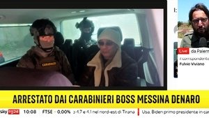 Arrestato Matteo Messina Denaro: programmi tv stravolti e annunci in diretta