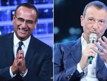 Carlo Conti sminuisce ascolti record Sanremo di Amadeus: perché ha sbagliato