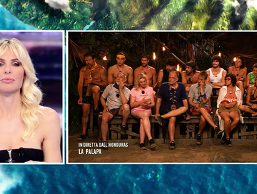 Isola stasera, Ilary Blasi rompe equilibri: tutti contro tutti e caso 'alieno'