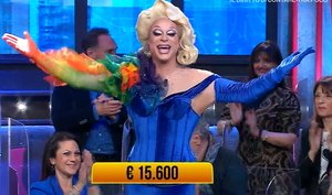 Ascolti TV 6 aprile, ai Soliti Ignoti si vince con Priscilla Drag e le sue giravolte