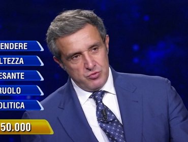 Ascolti TV 13 novembre, vittoria per L'Eredità ma il campione sbaglia decisione