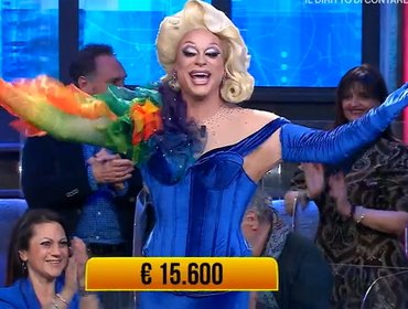 Ascolti TV 6 aprile, ai Soliti Ignoti si vince con Priscilla Drag e le sue giravolte