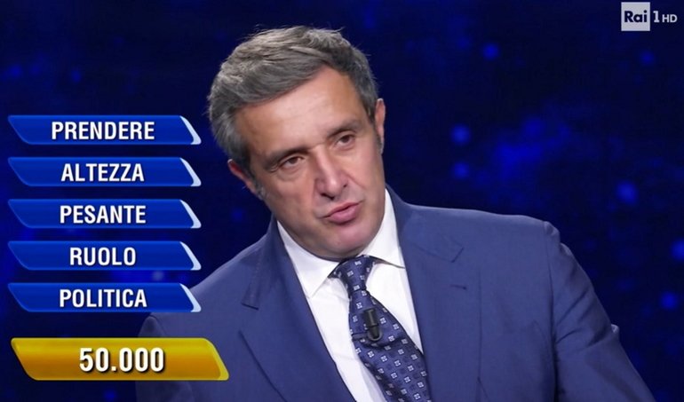 Ascolti TV 13 novembre, vittoria per L'Eredità ma il campione sbaglia decisione