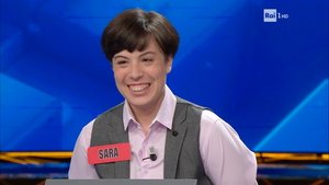 L’Eredità, eliminato Fabrizio: Sara fa l’en plein ma sbaglia ’l’ora’