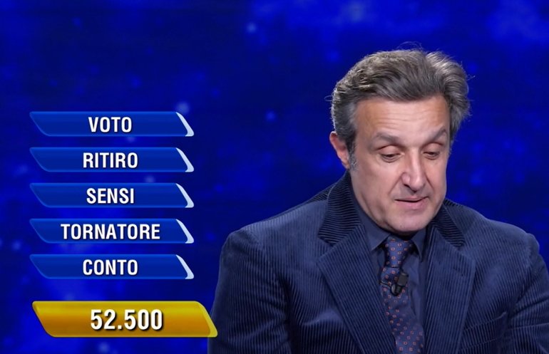L'Eredità, Luca punta al 'Paradiso' e perde la 'corrispondenza': 'Non lo sapevo'