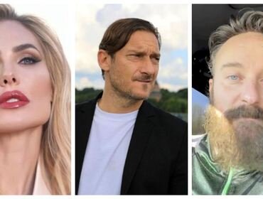 Totti-Blasi, Facchinetti scatena la bufera nel suo show e lascia lo studio
