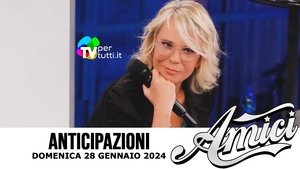 Anticipazioni Amici 23 puntata 28 gennaio 2024: ospiti, classifiche e sfide