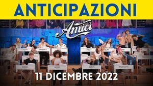 Anticipazioni Amici 22, domenica 11 dicembre: eliminati, sfide e ospiti