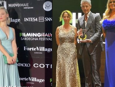 Roberto Farnesi premiato al Filming Italy Sardegna Festival per Il Paradiso delle Signore
