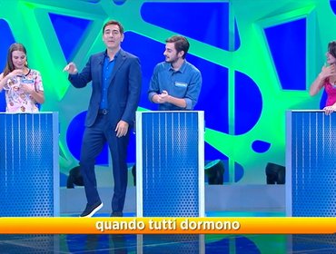 Reazione a Catena, Marco Liorni confuso dalla campionessa: 'Chi stai sposando?'