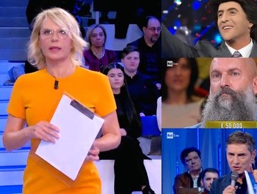Ascolti tv ieri: C'è Posta Per Te risale e fa record, Carlo Conti tiene testa