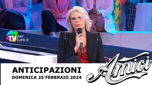 Anticipazioni Amici 23 puntata 25 febbraio 2024: chi va al Serale e ospiti