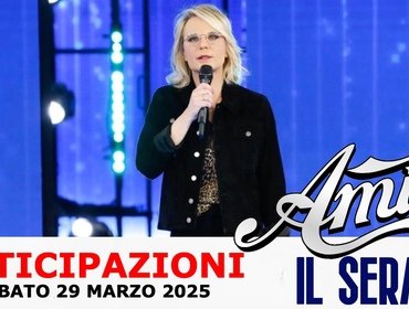 Amici Serale anticipazioni 29 marzo 2025: un solo eliminato, Daniele non si esibisce