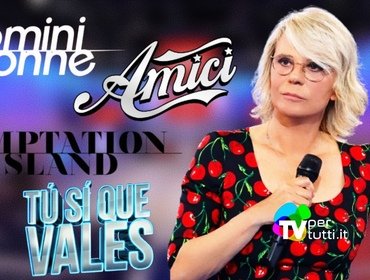 Quando iniziano i programmi di Maria De Filippi? UeD, Amici, Temptation, TSQV