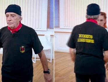 Montesano squalificato da Ballando dopo maglia fascista: comunicato Rai