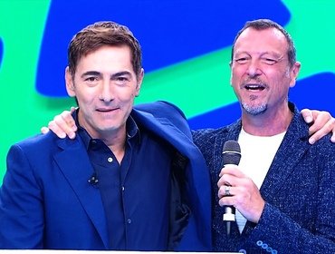 Marco Liorni e Amadeus salvano Rai1: ascolti monster e successo
