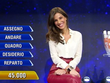 L'Eredità, Roberta Morise al posto di Andrea e Samira: la campionessa va in 'bianco'