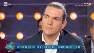 Da noi a ruota libera, Luca Gaudiano shock: «Mio padre è morto lentamente»