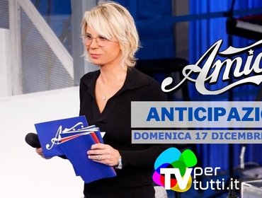 Anticipazioni Amici 23 puntata 17 dicembre: sfide, ospiti e classifiche