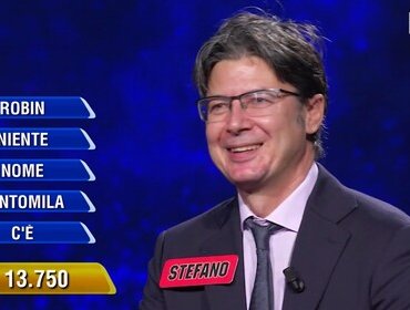 L'Eredità, debutto vincente per Stefano: nessuno come lui