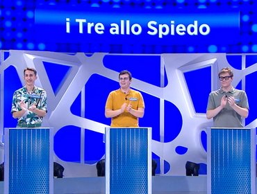 Reazione a Catena, i Tre allo Spiedo e la vittoria amarognola: montepremi più basso della stagione